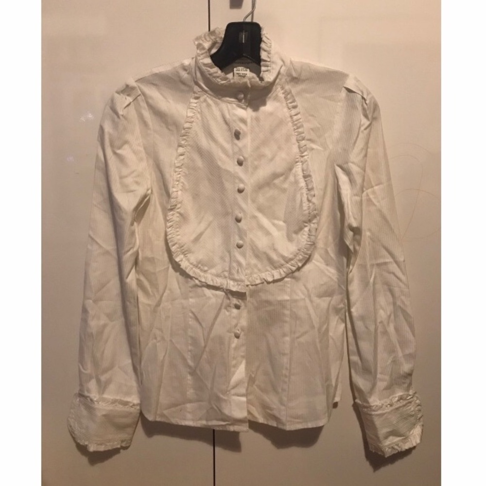 Diane von Furstenberg white shirt